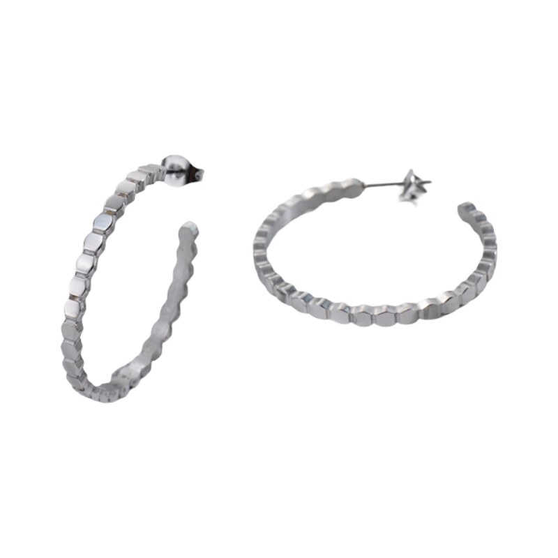 Oceľové náušnice Glare 239 51005679