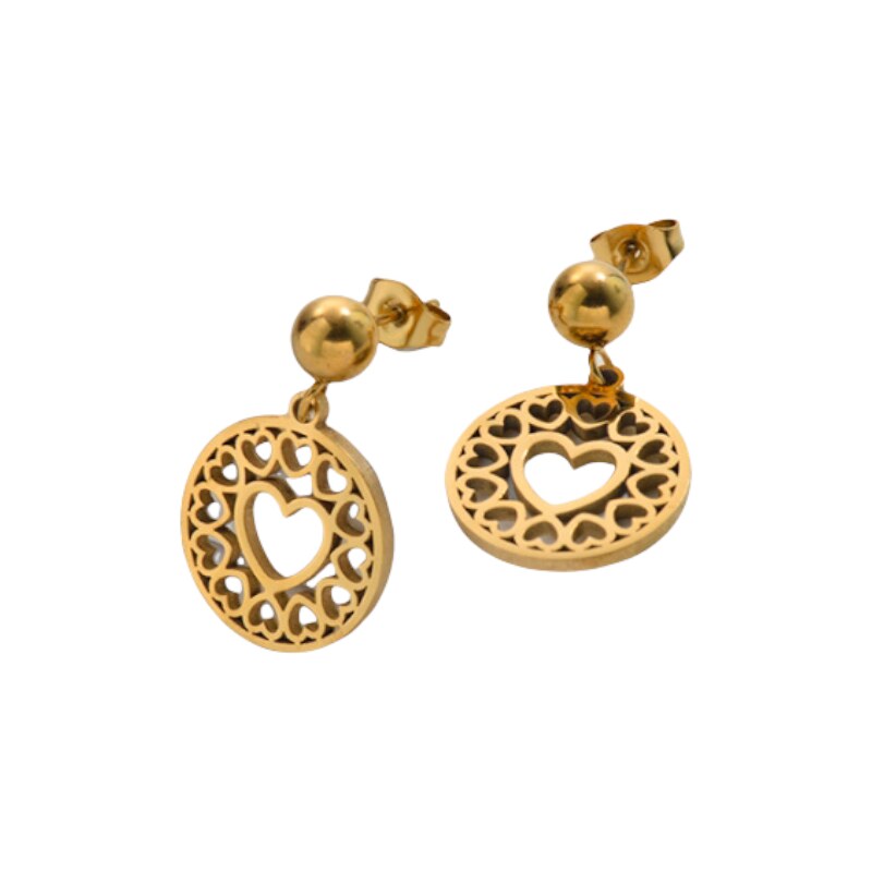 Oceľové náušnice Glare 279 51005642