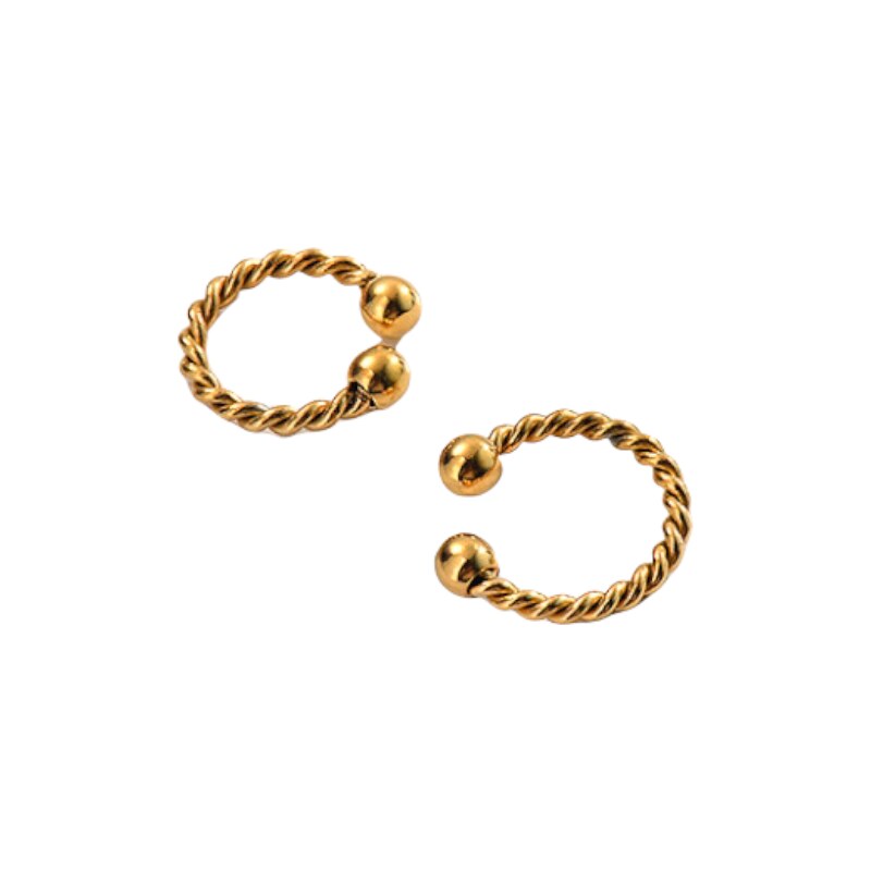 Oceľové náušnice Glare 310 51005495