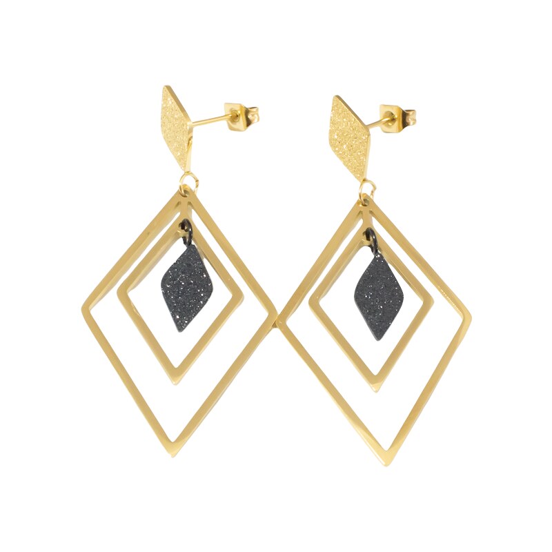 Oceľové náušnice Glare 314 51005453