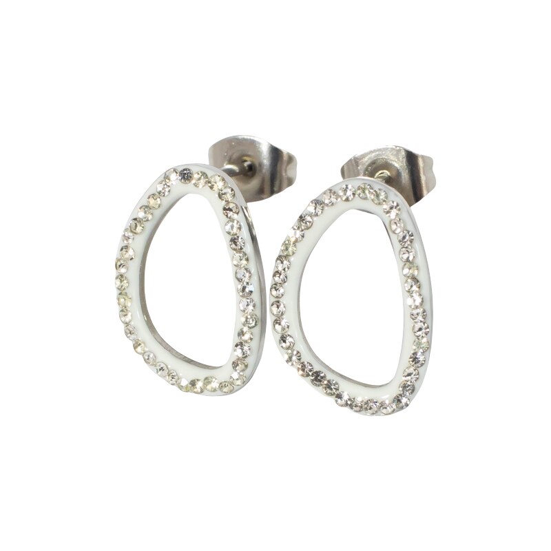 Oceľové náušnice Glare 330 51005437