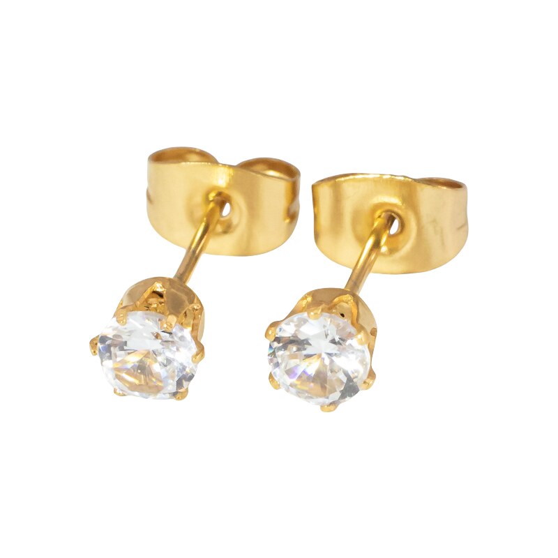 Oceľové náušnice Glare 369 51005389