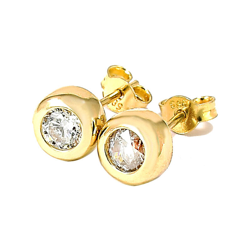 Zlaté náušnice Glare 488S 51004706