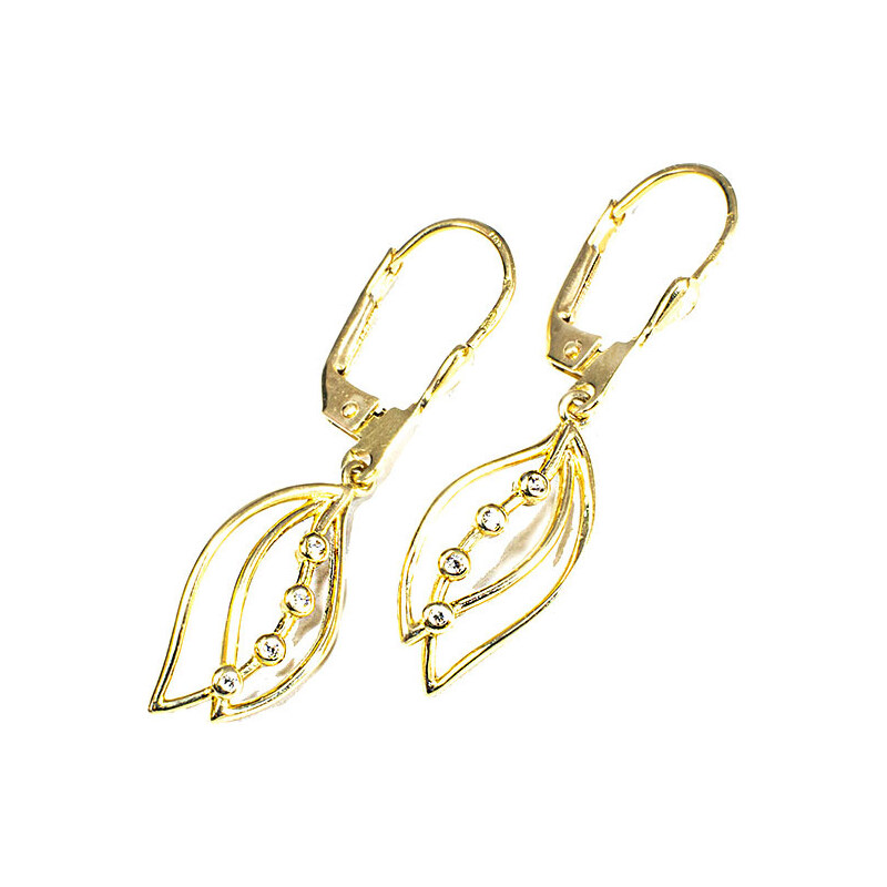 Zlaté náušnice Glare 655 51004431