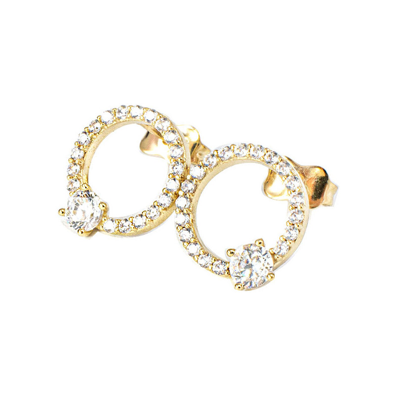 Zlaté náušnice Glare 699 51004332