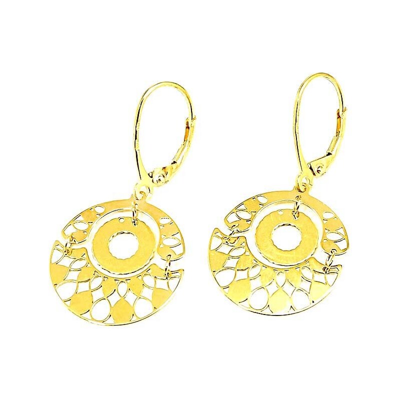 Zlaté náušnice Glare 712 51004226