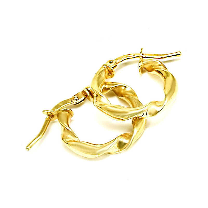 zlaté náušnice Glare 725 51004171