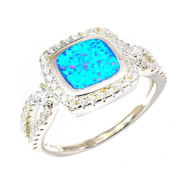 Strieborný prsteň Glare 563 51004025