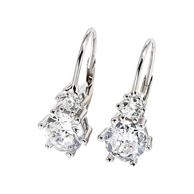 Strieborné náušnice Glare 556 51003926