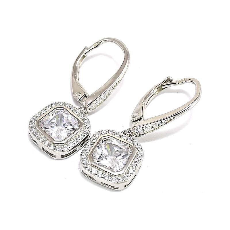 Strieborné náušnice Glare 574 51003887