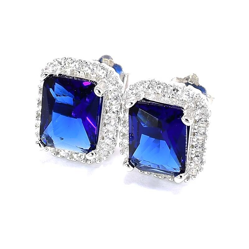 Strieborné náušnice Glare 566 51003906