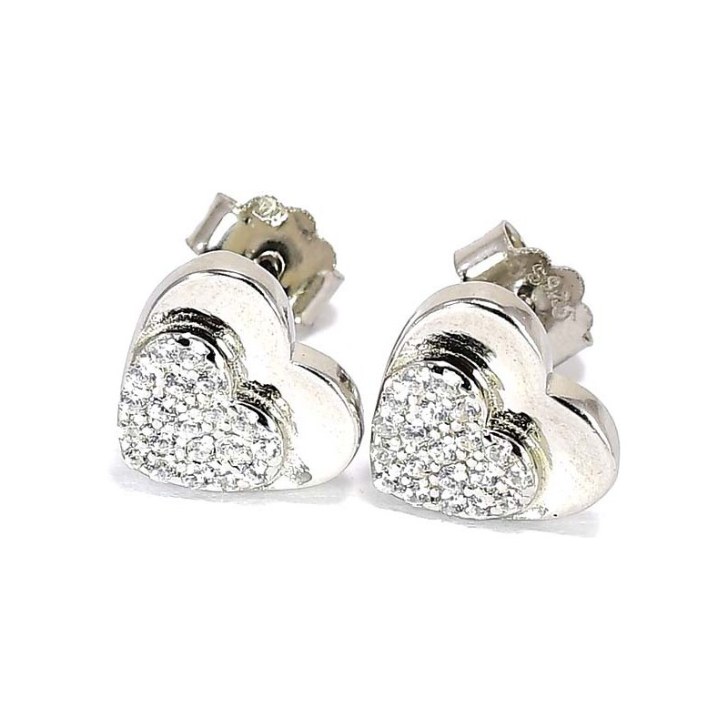 Strieborné náušnice Glare 569 51003903