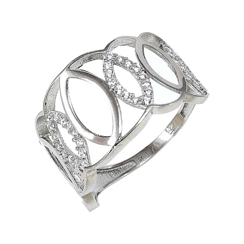 Strieborný prsteň Glare 574 51003840