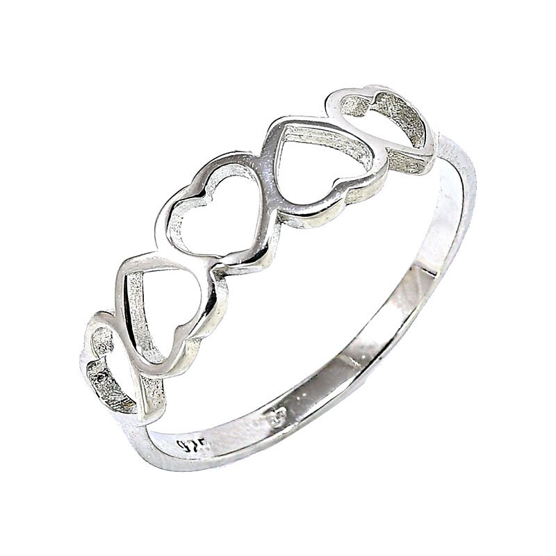 Strieborný prsteň Glare 577 51003839