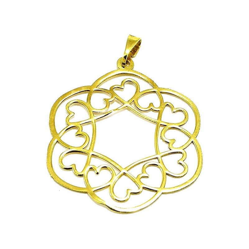 Zlatý prívesok Glare 227 51004341