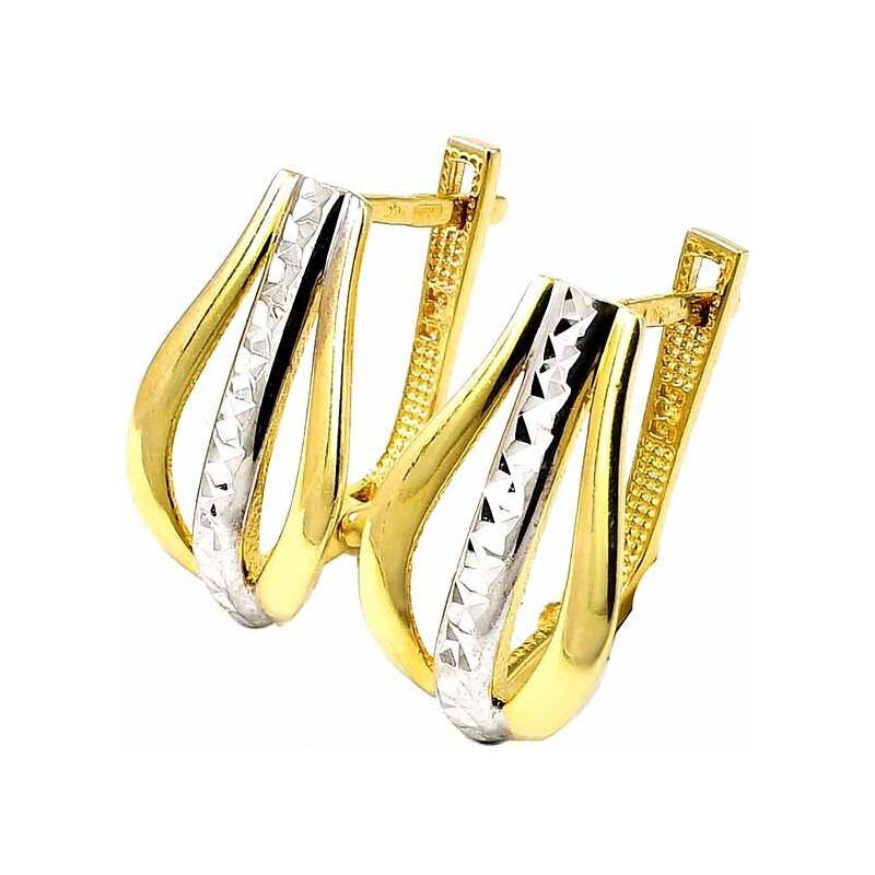 Zlaté náušnice Glare 763 51003823