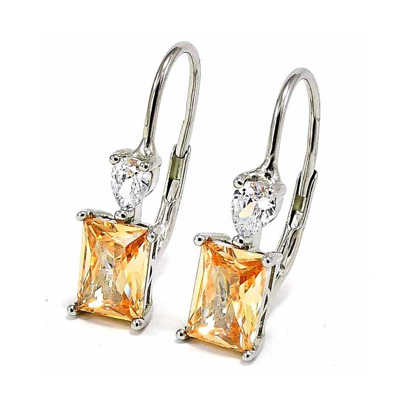 Strieborné náušnice Glare 595 51003722