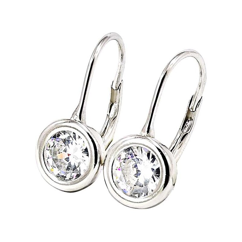 Strieborné náušnice Glare 596 51003721
