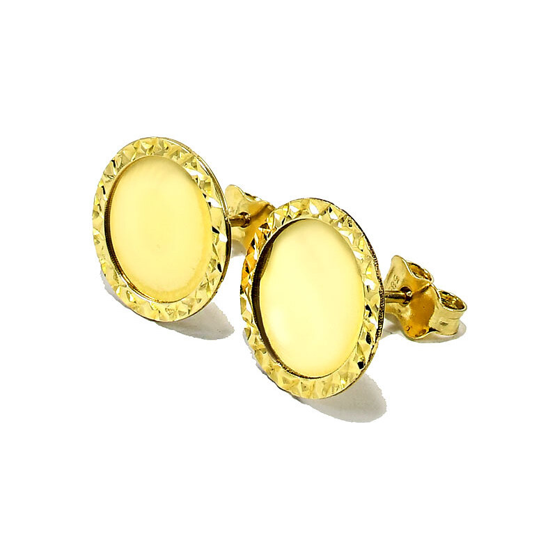 zlaté náušnice Glare 839 51003386