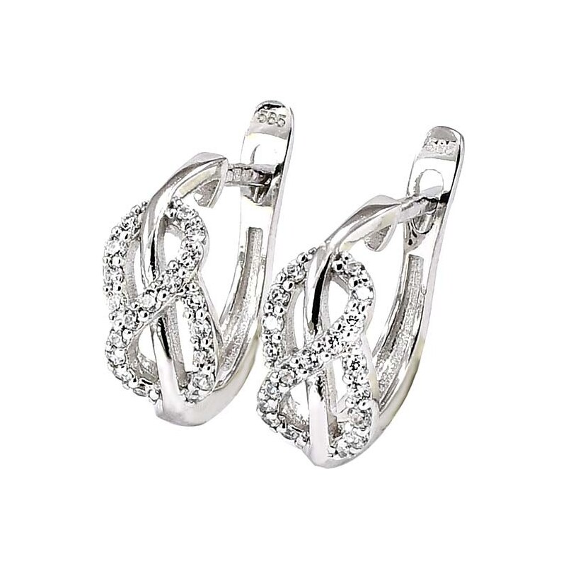 zlaté náušnice Glare 830 51003423