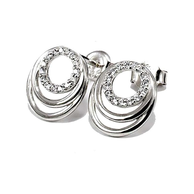 zlaté náušnice Glare 843 51003382