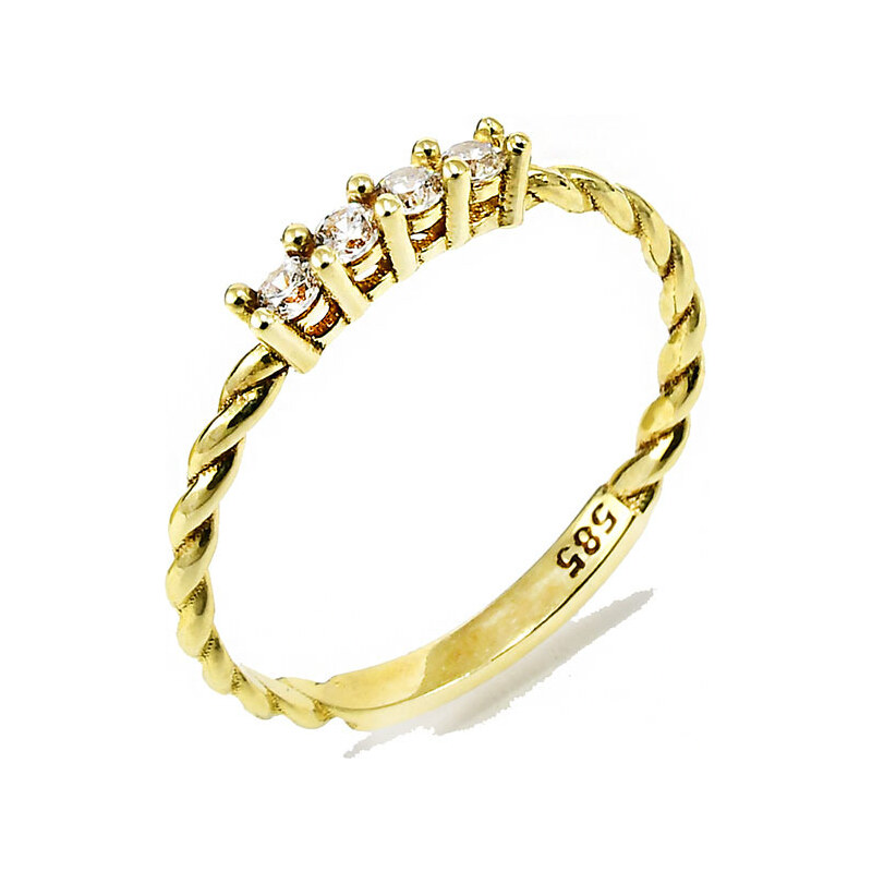 zlatý prsteň Glare 497 51003241