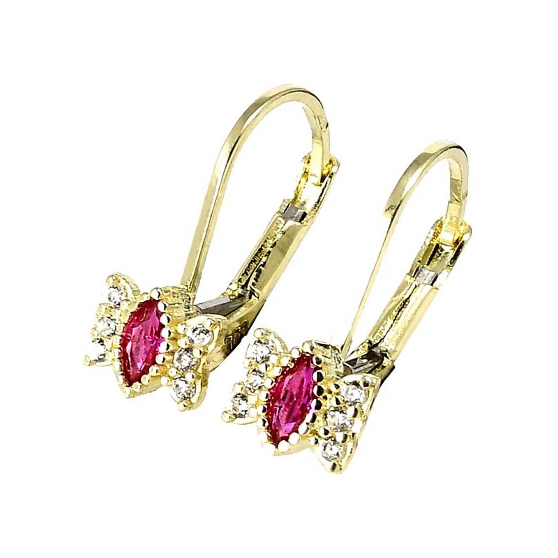 zlaté detské náušnice Glare 897 51003188