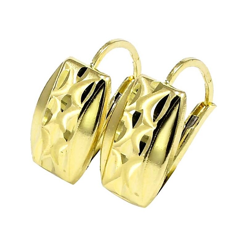 zlaté náušnice Glare 904 51003150