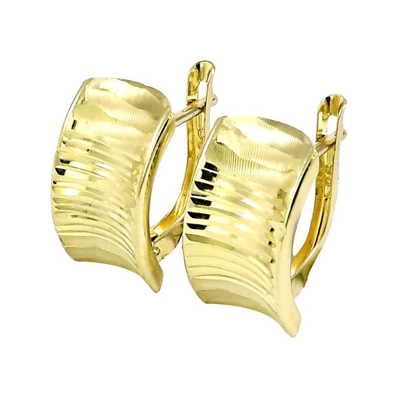 zlaté náušnice Glare 952 51003023