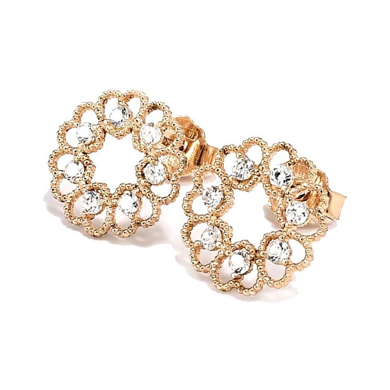 zlaté náušnice Glare960 51003006