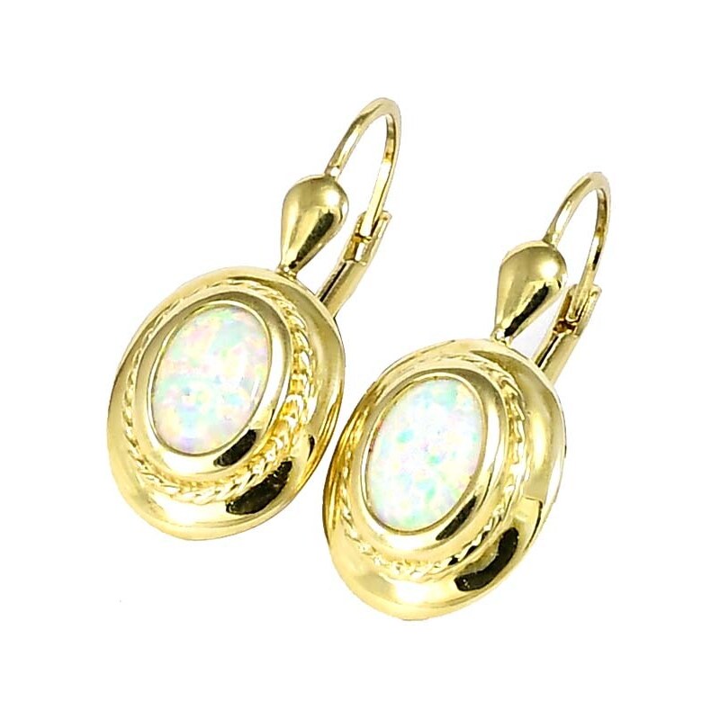 zlaté náušnice Glare 976 51002968