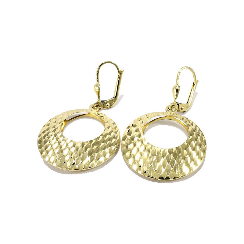 zlaté náušnice Glare 987 51002902