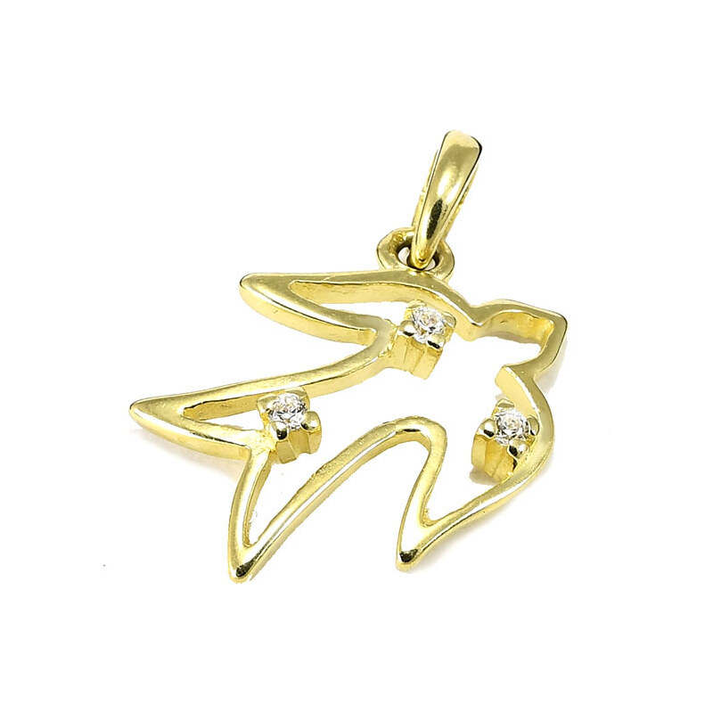 zlatý prívesok Glare 396 51002889