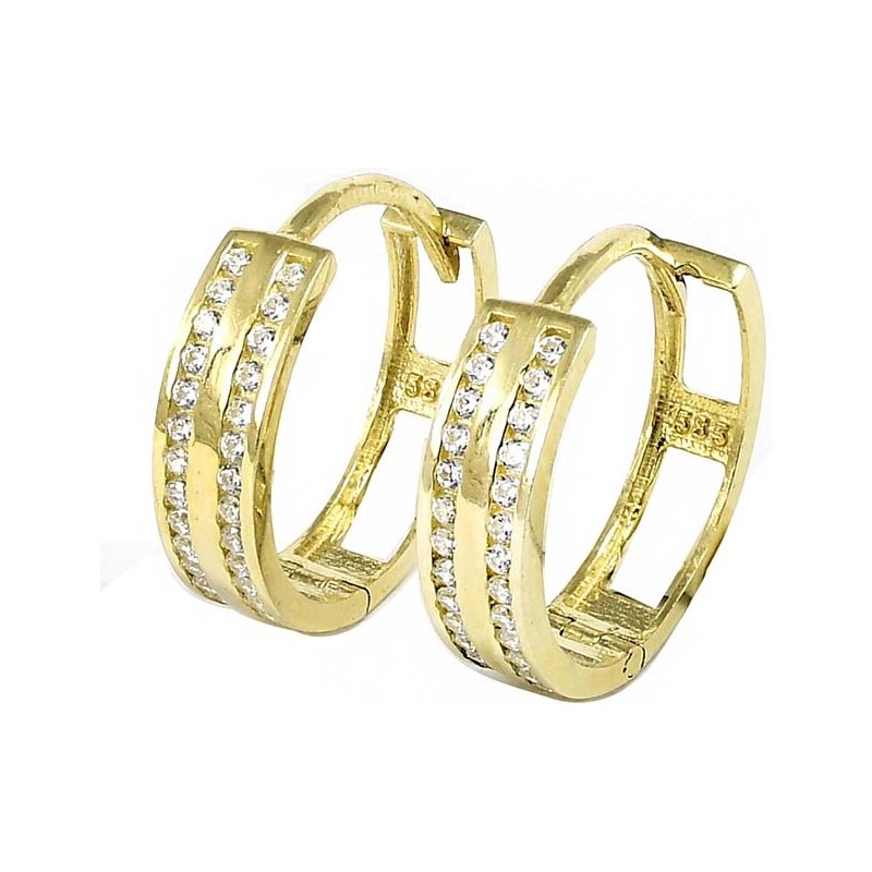 zlaté náušnice Glare 31 51196807