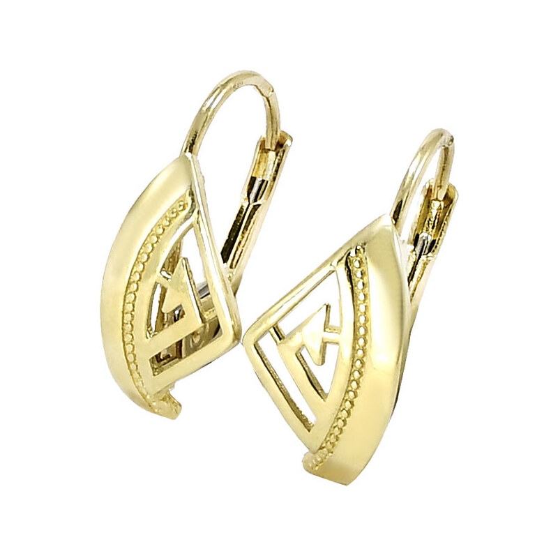 zlaté náušnice Glare 56 51196960