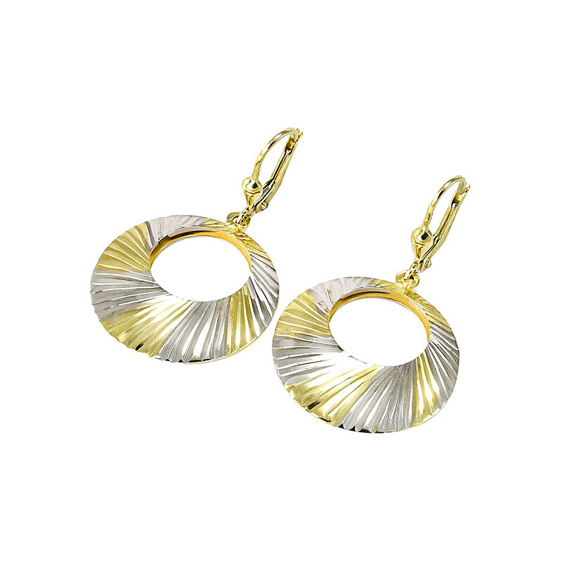 zlaté náušnice Glare 68 51197010