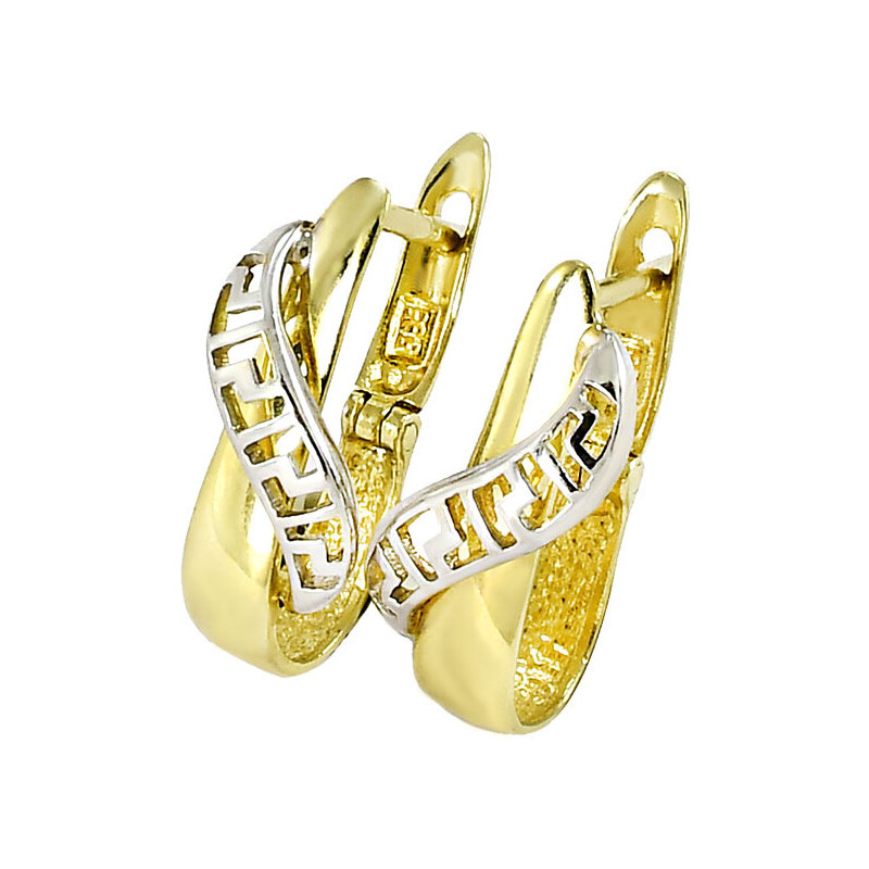 zlaté náušnice Glare 74 51197026