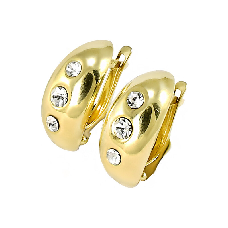 zlaté náušnice Glare 75 51197027