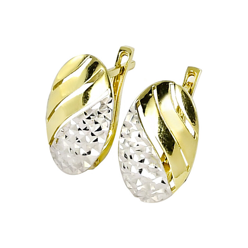 zlaté náušnice Glare 76 51197028