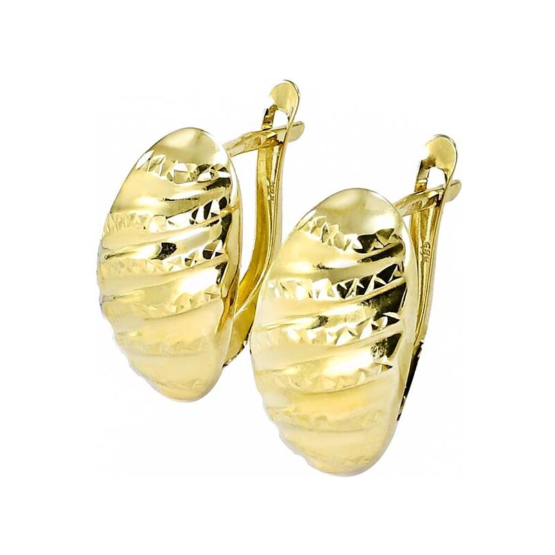 zlaté náušnice Glare 98 51197099