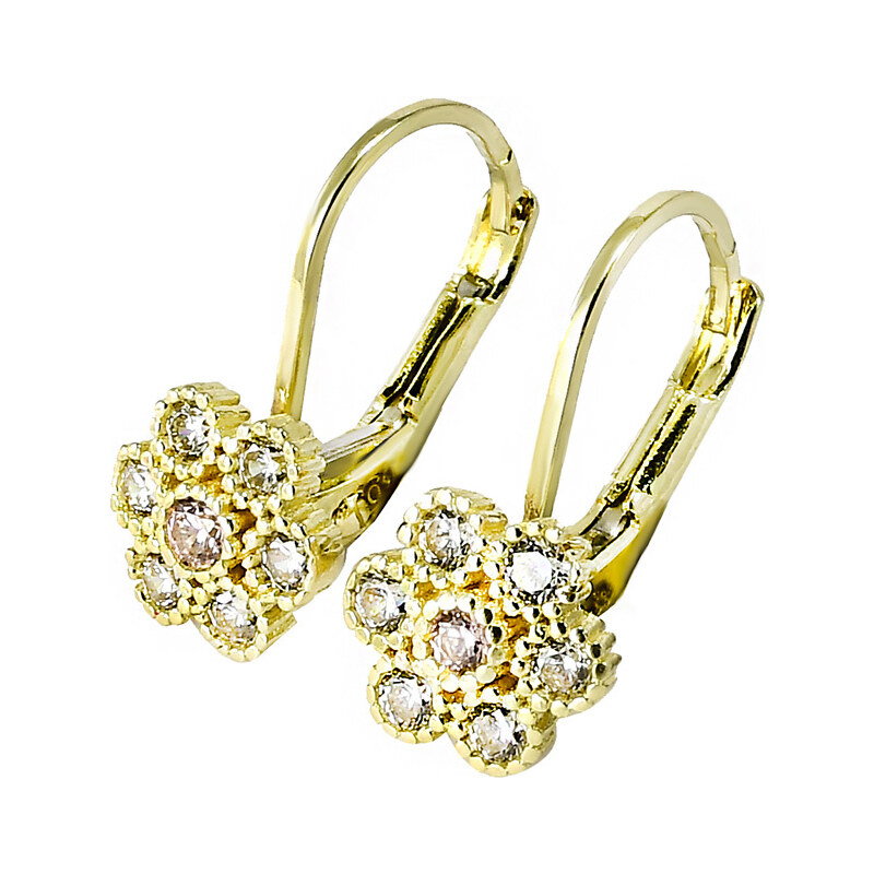 zlaté náušnice detské Glare 144 51202907