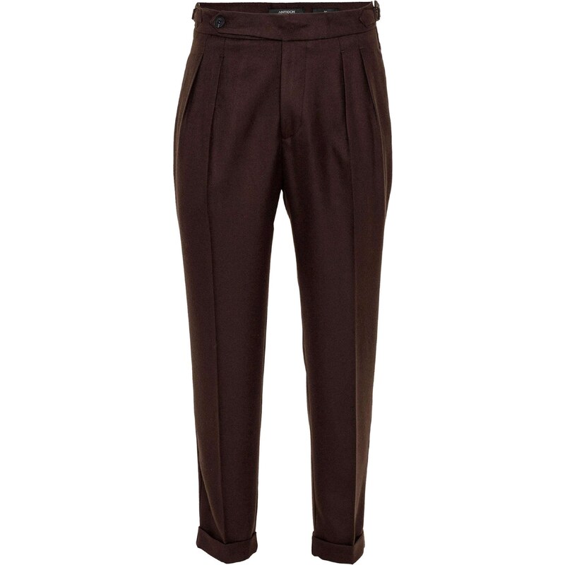 Antioch Plisované nohavice hnedá 54339960