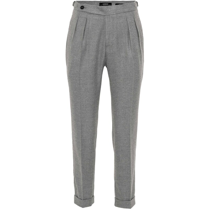 Antioch Plisované nohavice sivá 54339967
