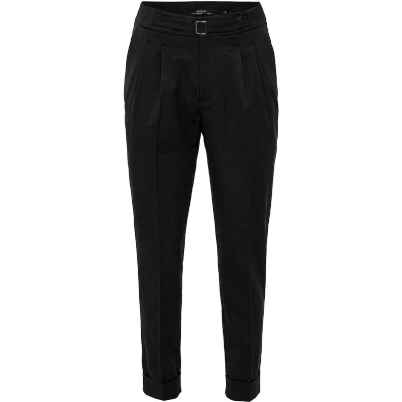 Antioch Plisované nohavice čierna 54340109
