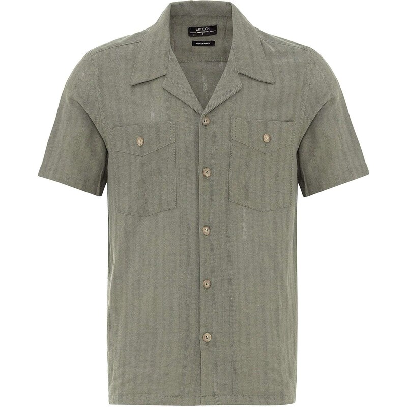 Antioch Košeľa olivová 54346657
