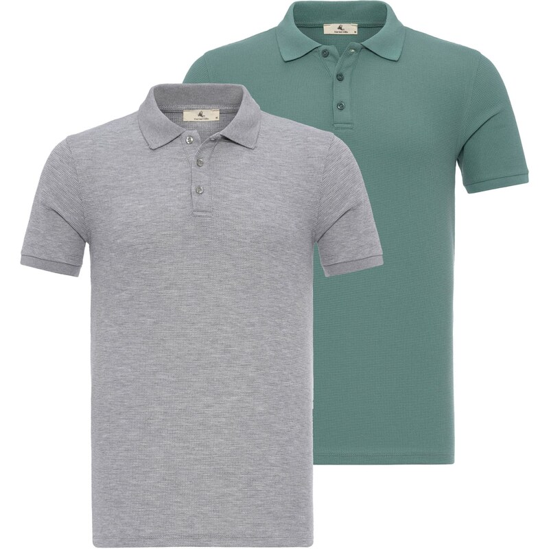 Daniel Hills Tričko svetlosivá / pastelovo zelená 54347138