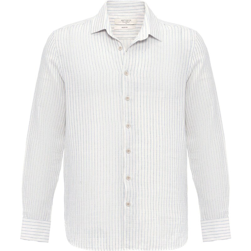 Antioch Košeľa svetlomodrá / biela 54347553
