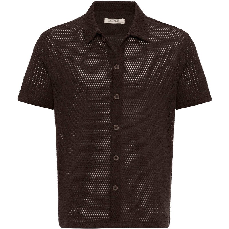 Antioch Košeľa mokka 54347454