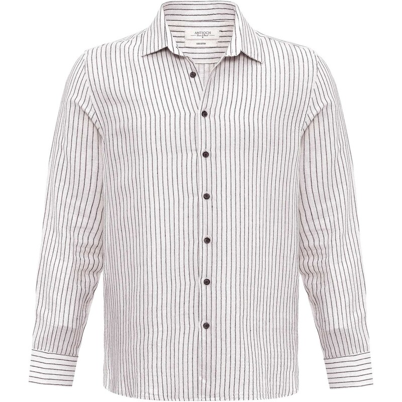 Antioch Košeľa béžová / čierna 54347673