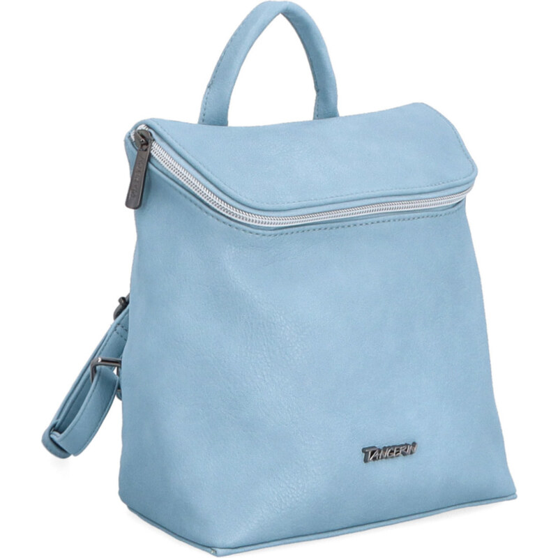 Mestský batoh zo syntetickej kože Tangerin modrá 8038 SM 64020182
